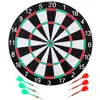 Dunlop Einfache Dartscheibe Mit 6 Darts 40.5x1 Cm