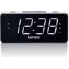 Lenco Cr-18 White Weckerradio