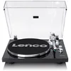 Lenco LBT-215BK Plattenspieler (Riemenantrieb, Bluetooth, Bluetooth-St...