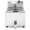 HENDI Friteuse MasterCook      8 Ltr mit Ablasshahn  230V-3500W