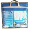 Luftpolsterfolie für Holzpools - UBBINK - Rechteckig 250x450 - Blau - ...