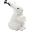 WWF Plüschtier Schneehase (24cm) lebensecht Kuscheltier Stofftier Hase...
