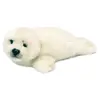 WWF Plüschtier Robbe (weiß, 24cm) lebensecht Kuscheltier Stofftier Sea...
