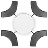 Princess 01.103070.01.001, Schwarz, Freistehend, 300 x 100 mm, 2 m, 25...