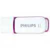 Philips Snow (64 GB, USB-A), USB Stick, Weiss, Violett