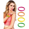 Boland Kostüm 80er Armband-Set 4-teilig bunt