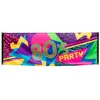 Boland 80's Banner: Disco Party Dekoration (1 Stk.)