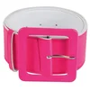 Boland Synthetikgürtel Lackgürtel neon-pink