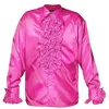 Boland Party Shirt : Rüschenhemd Satin (XXL)