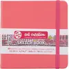 Talens, Heft + Block, Malbuch 12 x 12 cm Korallrot (12 x 12 cm, Blanko...
