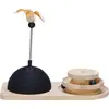 Designed by Lotte 440812, Katzenkratzball, Freistehend, Schwarz, Braun...