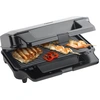 Bestron Antihaftbeschichteter 3-in-1 Sandwich-Kontaktgrill, 900 W, Sch...