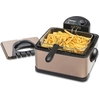 Bestron XL Öl-Fritteuse, 4 Liter, spülmaschinengeeignet, 2000 W, Farbe...
