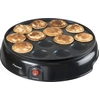 Bestron Poffertjes Maker im Retro Design, Mini Pfannkuchen Automat, mi...
