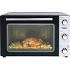 Bestron 2-in-1 Mini-Backofen mit Drehspieß, 55 Liter, 2000 W, Edelstah...