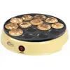 Bestron Poffertjes Maker im Retro Design, Mini Pfannkuchen Automat, mi...