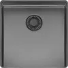REGINOX R39502 Spüle NEW YORK SLIM 40X40 (L) OKG Comfort Gun Metal II ...