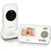 Alecto DVM-71 - Babyphone mit Kamera und 2.4"-Farbdisplay, Weiß/Taupe