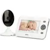 Alecto DVM-140 - Babyphone mit Kamera und 4.3" Farbdisplay, Weiß