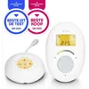 Alecto DBX120 - DECT Babyphone mit Full ECO-Modus und Display, weiß/bl...