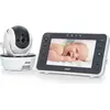 Alecto DVM200XL - Babyphone mit Kamera und 5"-Farbdisplay, Weiß/Anthra...