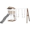 AXI Beach Tower Spielturm aus Holz in Braun & Weiß | Spielhaus für Kin...