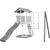 AXI Beach Tower Spielturm aus Holz in Weiß & Grau | Spielhaus für Kind...