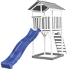 AXI Beach Tower Spielturm aus Holz in Weiß & Grau | Spielhaus für Kind...