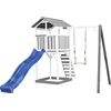 AXI Beach Tower Spielturm aus Holz in Weiß & Grau | Spielhaus für Kind...