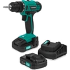Cordless drill 20V set - 2.0Ah 2 batteries