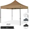 VONROC Pavillon 3x3m wasserdicht stabil - Partyzelt EasyUp System [3Mi...