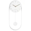 Wanduhr Stahl Karlsson Pendulum Charm 50x20x4,8 cm