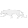Polyresin-Statuette Present Time Origami Panther 48x10,5x15 cm