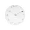 Wanduhr mit verchromten Zeigern Karlsson On The Edge 42x42x5x42 cm