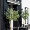 Nostalgische Außenwandleuchte Edam M, grün/kupfer