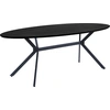 Bruno Esstisch Oval Mdf Schwarz 220X100cm