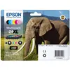 Epson Elephant 24XL Elefant Claria Photo HD Multipack 6 Farben Tinte, ...