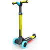 BERG Kinderroller Nexo für Kinder ab 2 Jahren klappbar LED-Deck Lime