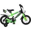 Volare Sportivo Kinderfahrrad - Jungen - 12 Zoll - Grün Schwarz
