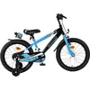 Volare Sportivo Kinderfahrrad - Jungen - 18 Zoll - Blau Schwarz