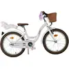Volare Blossom Kinderfahrrad - Mädchen - 18 Zoll - Weiss