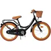 Volare Ashley Kinderfahrrad - Mädchen - 18 Zoll - Schwarz