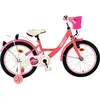 Volare Ashley Kinderfahrrad - Mädchen - 18 Zoll - Rosa/Rot