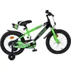 Volare Sportivo Kinderfahrrad - Jungen - 16 Zoll - Grün Schwarz