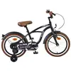 Volare Black Cruiser Kinderfahrrad - Jungen - 16 Zoll - Schwarz