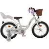 Volare Blossom Kinderfahrrad - Mädchen - 16 Zoll - Weiss