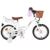 Volare Blossom Kinderfahrrad - Mädchen - 14 Zoll - Weiss