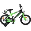 Volare Sportivo Kinderfahrrad - Jungen - 14 Zoll - Grün Schwarz