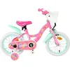 Barbie Kinderfahrrad - Mädchen - 14 Zoll - Rosa