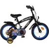 Batman Kinderfahrrad - Jungen - 14 Zoll - Schwarz